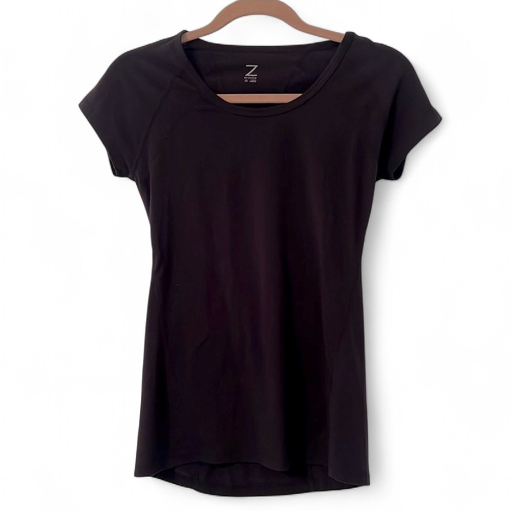 Zella Fitted Short Sleeve Workout Top Black XS